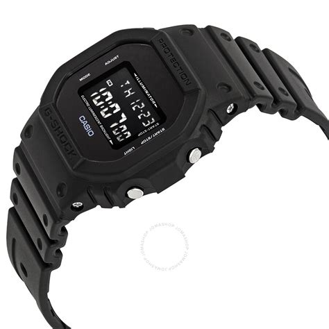 Casio G Shock Mens Digital Watch Dw 5600bb 1cr G Shock Casio Watches Jomashop