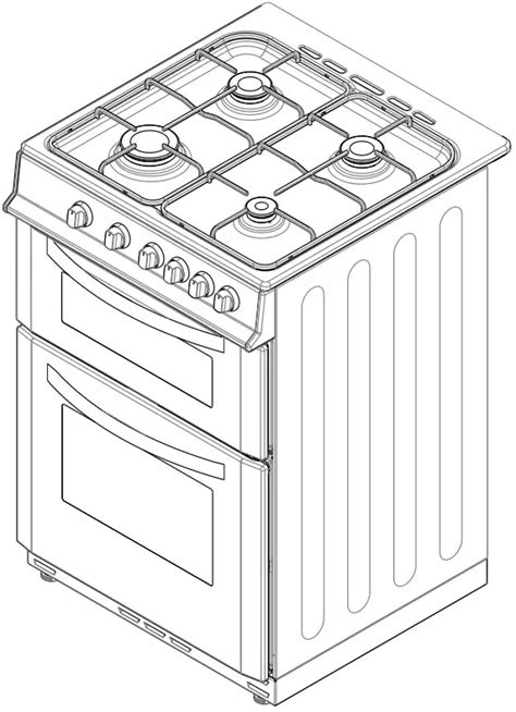 Belling Fs50gtcl 50 Cm Gas Cooker Instruction Manual