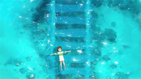 Chihiro Floating On Water Spirited Away Live Wallpaper MoeWalls