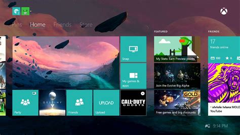 Xbox One Dashboard Wallpaper - WallpaperSafari