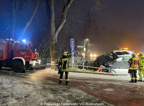 Spektakul Rer Unfall Auto Fuhr In Br Ckengel Nder Nahe News