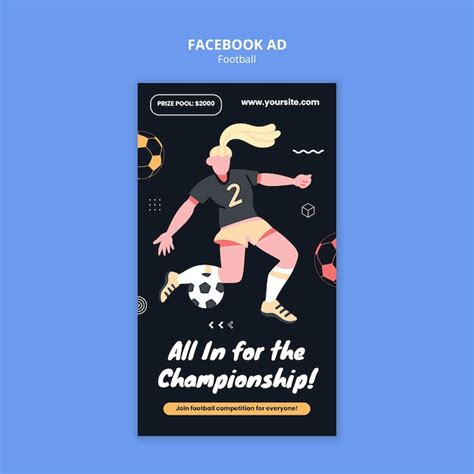 Free Psd Soccer Template Design