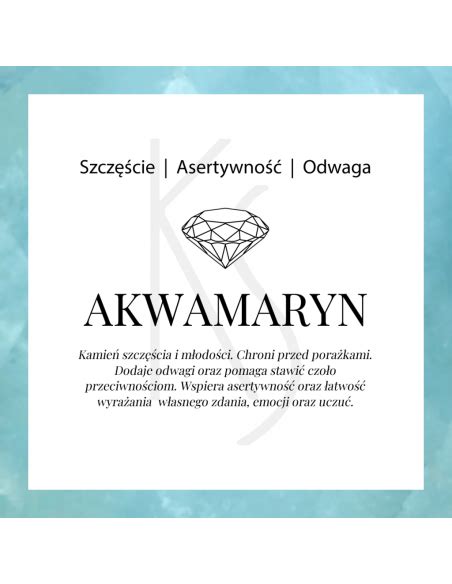 Royal Srebrne Kolczyki Z Akwamarynem