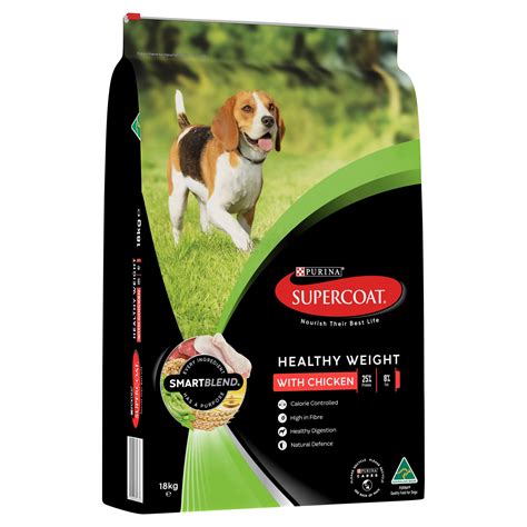 Supercoat Healthy Weight Adult Chicken Dry Dog Food | Petstock