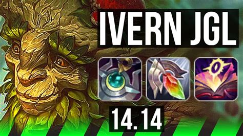 IVERN Vs LEE SIN JGL 3 0 24 83 Winrate EUW Diamond 14 14