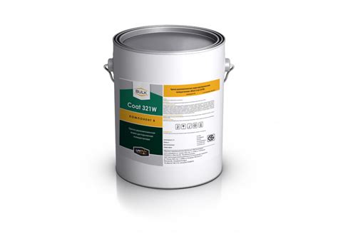 Полиуретановая краска по бетону BULK Coat 321 W - LPF Technology