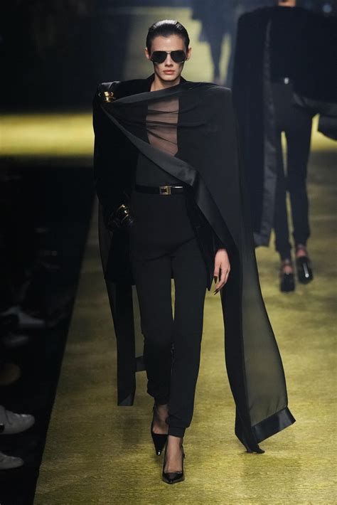 Saint Laurent Fall Fashion Show The Impression