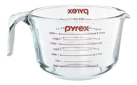 Jarra Medidora Vidrio 2 Lt Pyrex Apta Horno Microondas DALE COMPRAR