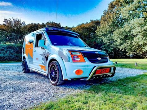 Jess Byrne Ford Transit Connect Mk Stance Auto Car Magazine