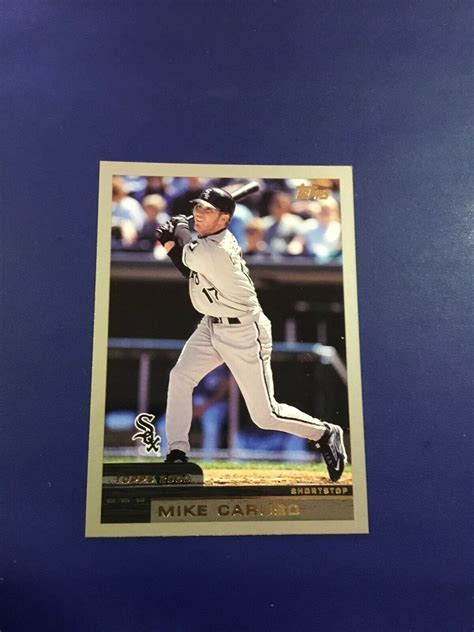 2000 Topps 86 MIKE CARUSO Chicago White Sox Great Card EBay