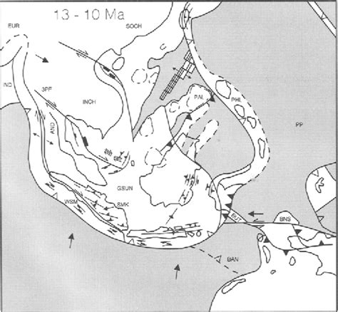 Figure 1 From The Tectonostratigraphic Evolution Of SE Asia Semantic