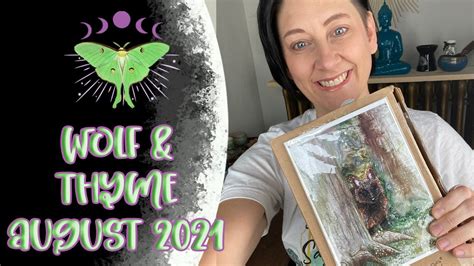 Wolf And Thyme Subscription Unboxing August 2021 Transcended Soul Plus Coupon Code Youtube