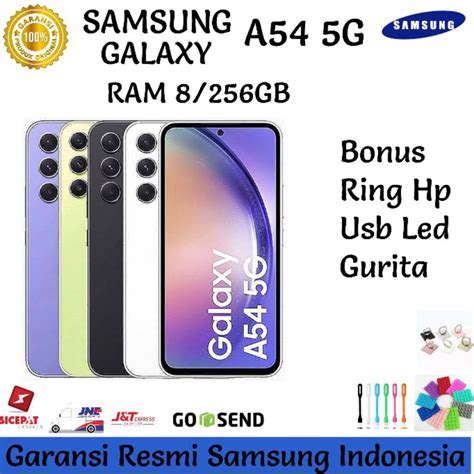 Jual Samsung Galaxy A54 5g Ram 8256gb Garansi Resmi Samsung Indonesia