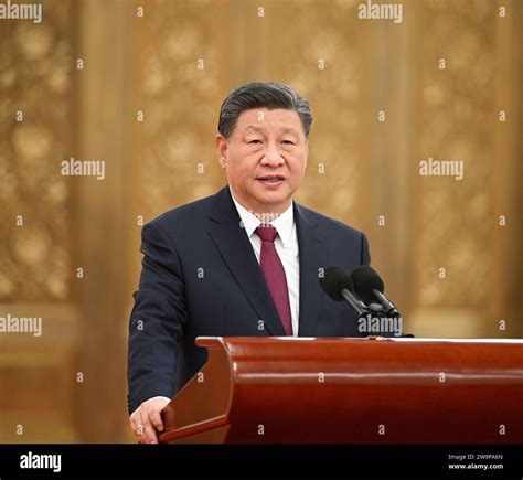 231229 PÉKIN 29 décembre 2023 Xinhua le président chinois Xi