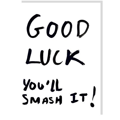 Good Luck Postcard