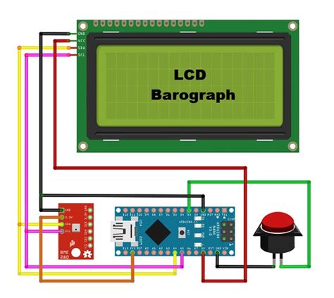 Arduino Barometer Barograph With BME280 Sensor Anduino Maker Pro