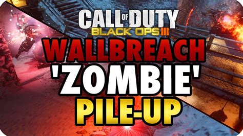 BO3 Zombie Glitches Der Eisendrache New Team Solo ZOMBIE PILE UP