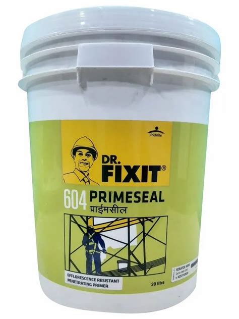 White Crystal Dr Fixit Primeseal External Wall Waterproofing