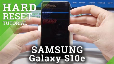 Samsung 10 Hard Reset — Sams