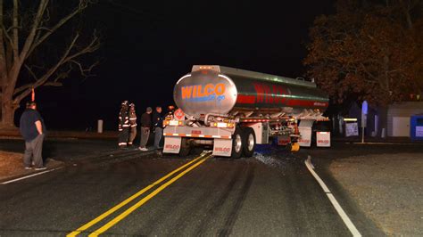 Pick Up Crashes Into Tanker Hauling Diesel Fuel In Johnston County