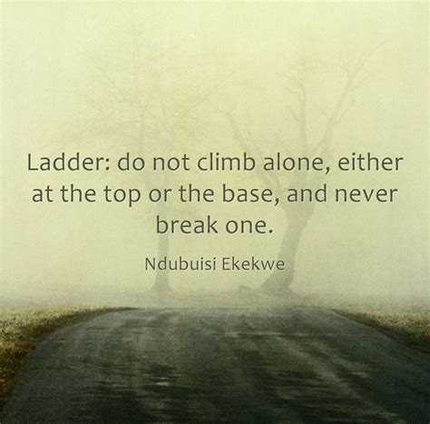 Ladder - Never Break One - Tekedia