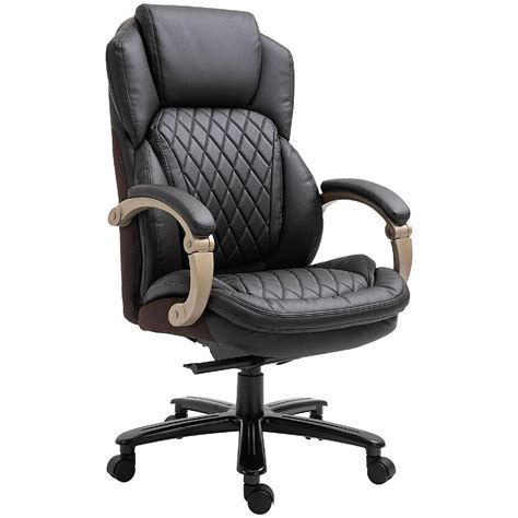 Vinsetto Big And Tall Executive Office Chair With Wide Seat Computer