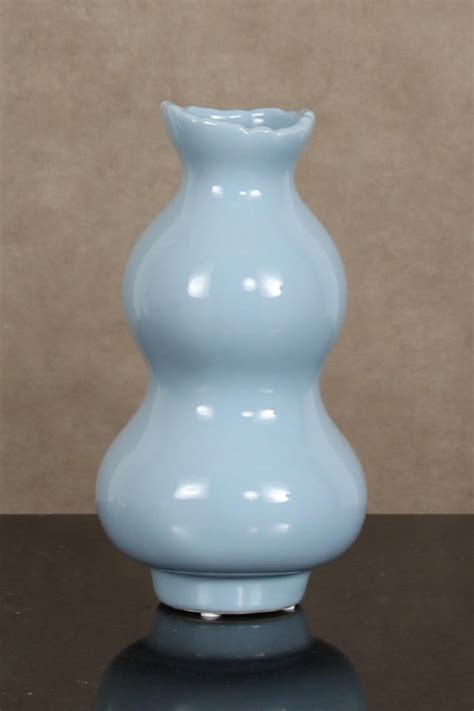 Light Blue Ceramic Curve Vase Wilford Lee Home Accents