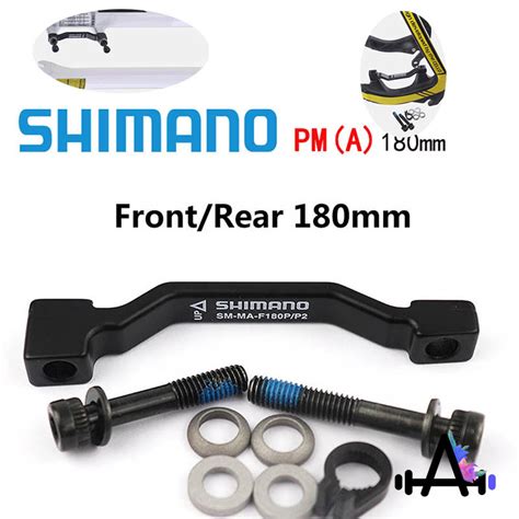 SHIMANO Original SM MA F180P P2 Post Mount Disc Brake Adapter Front