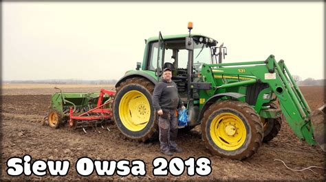 Siew Owsa 2018 Nowe opony w Ciągniku YouTube