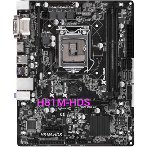 Asrock H M Hds Motherboard Usb Sata H Lga Ddr Mainboard