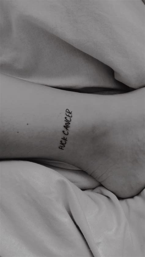 Fuck Cancer Tattoo Artofit