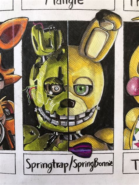 Springtrap Fnaf Funny Fnaf Characters Fnaf Drawings Springtrap