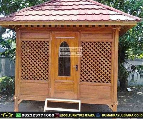 Gazebo Pos Ronda Minimalis 2023 Id