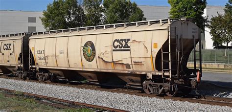 Csx 5161cf Trinity 3 Gate Covered Hoppers Flickr