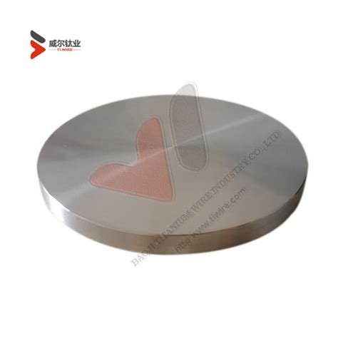 Gr Eli Titanium Alloy Disk Astm F For Medical Application