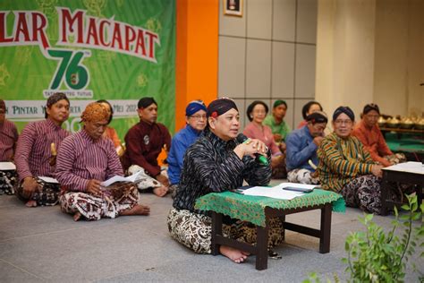 Dinas Kebudayaan Kota Yogyakarta Macapat Tatag Teteg Tutug Lantunkan