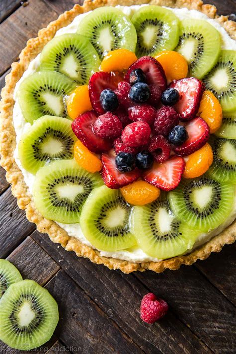 Fresh Fruit Tart With Vanilla Mascarpone Cream Sallys Baking Addiction