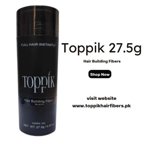 Toppik Hair Building Fibers In Pakistan Official Website