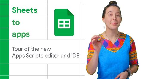 Tour Of The New Apps Scripts Editor And Ide Youtube