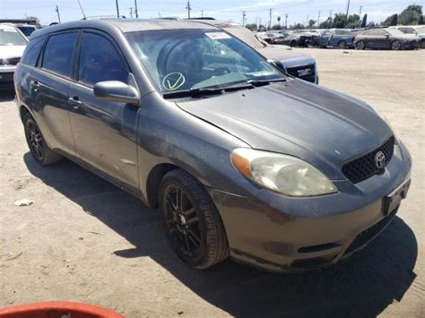 2004 TOYOTA COROLLA MATRIX XR For Sale CA LOS ANGELES Tue Sep 06