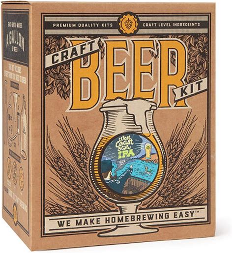 Amazon West Coast Style IPA Beer Brewing Kit Includes Reusable