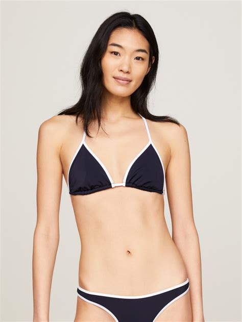 Tommy Hilfiger Swimwear Triangel Bikini Top TRIANGLE RP Mit