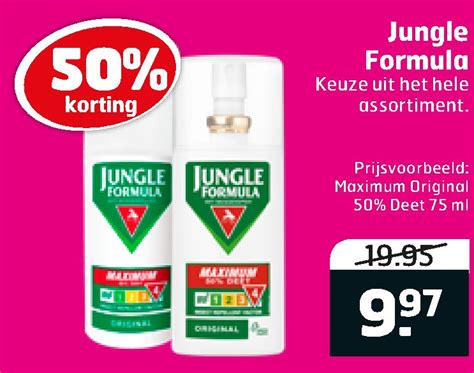 Jungle Formula Insectenbeet Folder Aanbieding Bij Trekpleister Details