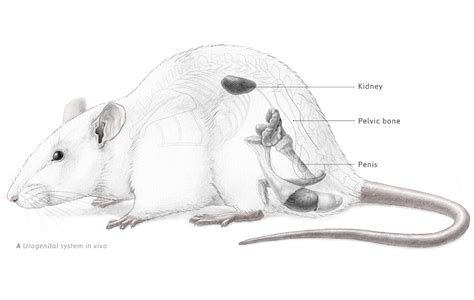 The Male Rats Urogenital System On Behance