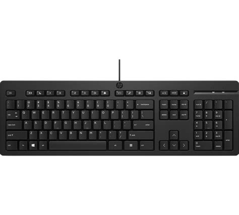 TECLADO ALAMBRICO HP 25 QWERTY ESPA NEGRO USB