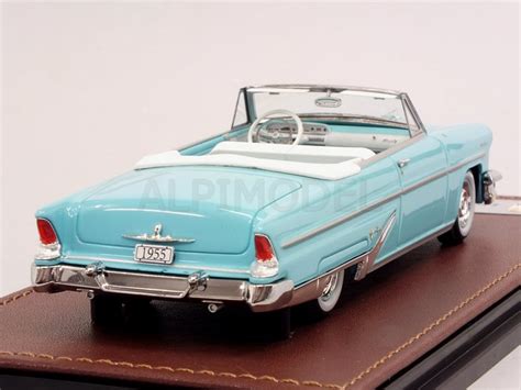 Glm Models Glm101901 Lincoln Capri Convertible 1955 Open Turquoise 143