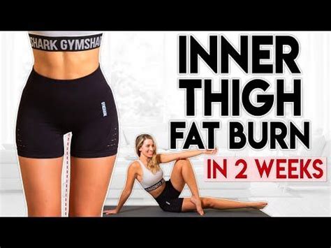 INNER THIGH FAT BURN in 2 Weeks | 8 minute Home Workout | Thigh fat ...