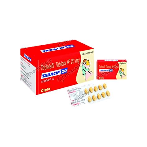 Buy Tadacip 20 MG Tablet 10 Online At Flat 15 OFF PharmEasy