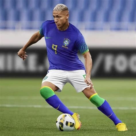 Camisa Seleção Brasil Ii 2022 Torcedor Nike Masculina Azul Copa 2