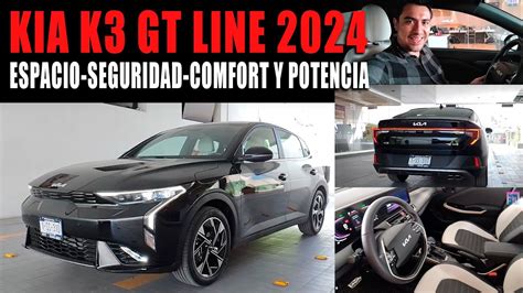 KIA K3 GT LINE 2024 GUSTOS COLORES PERO ES EL MEJOR DE LA CATEGORÍA